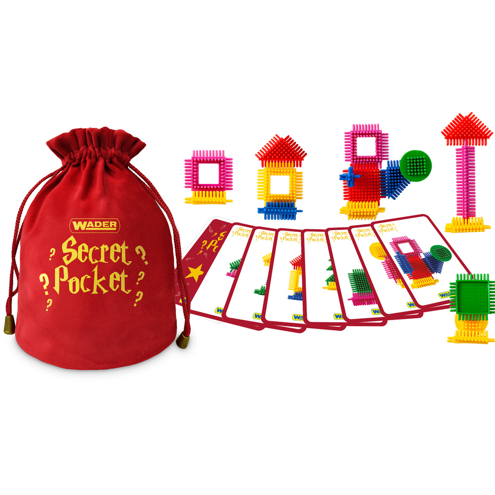 Play&Fun Secret Pocket Mistrz Konstrukcji gra sensoryczna 42523 Wader