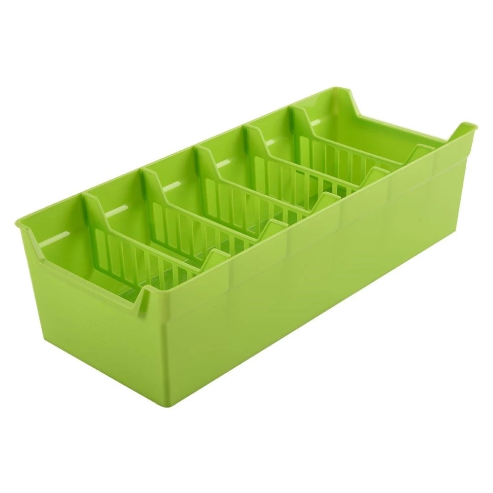 Pojemnik organizer na przyprawy zielony 30x13x8 cm