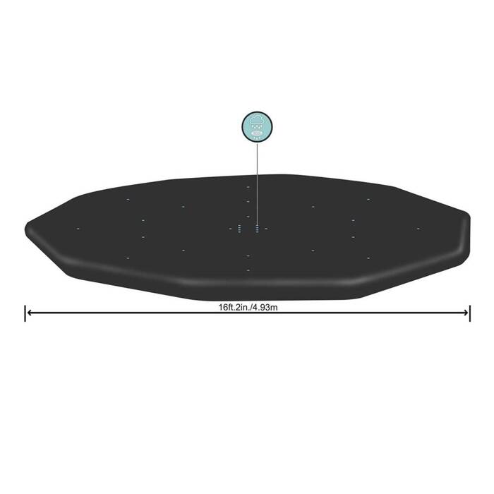 Pokrywa do basenu stelażowego 488 cm Bestway 58249