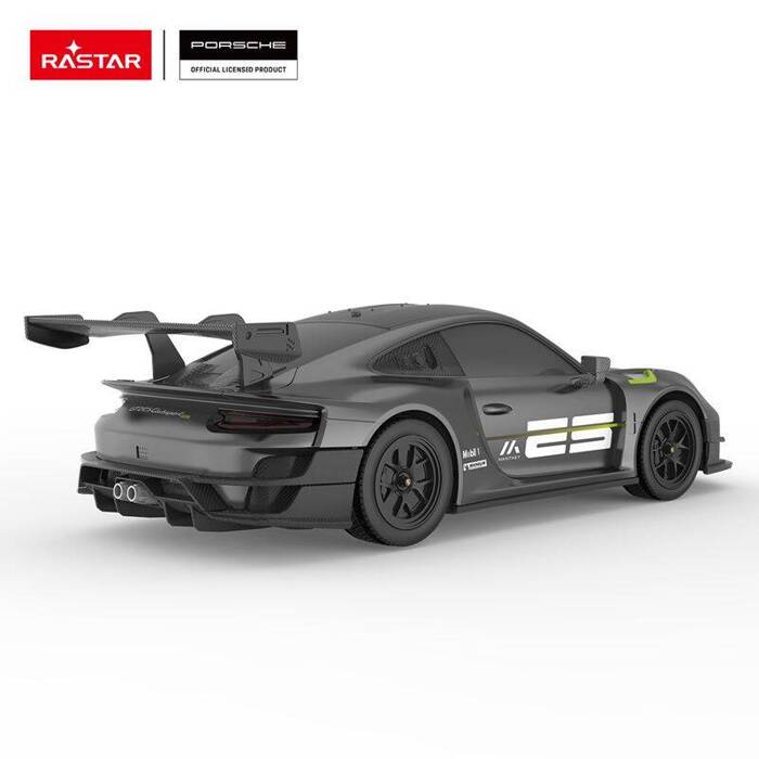 Porsche 911 GT2 RS Clubsport 25 skala 1:24 Rastar 99700 samochód sterowany szary