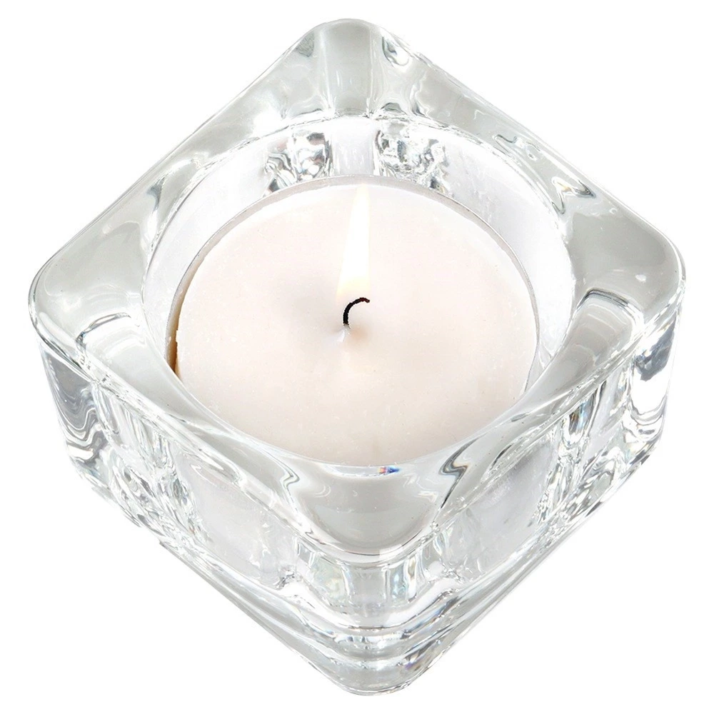 Świecznik szklany na tealight 5 cm 5 szt.