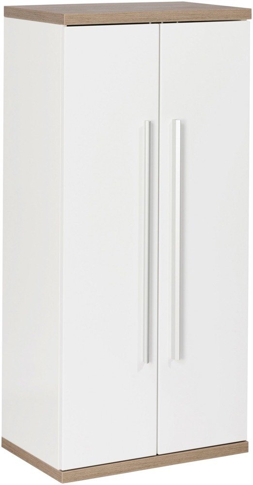 Szafka łazienkowa biała 2-drzwiowa Stanford FACKELMANN