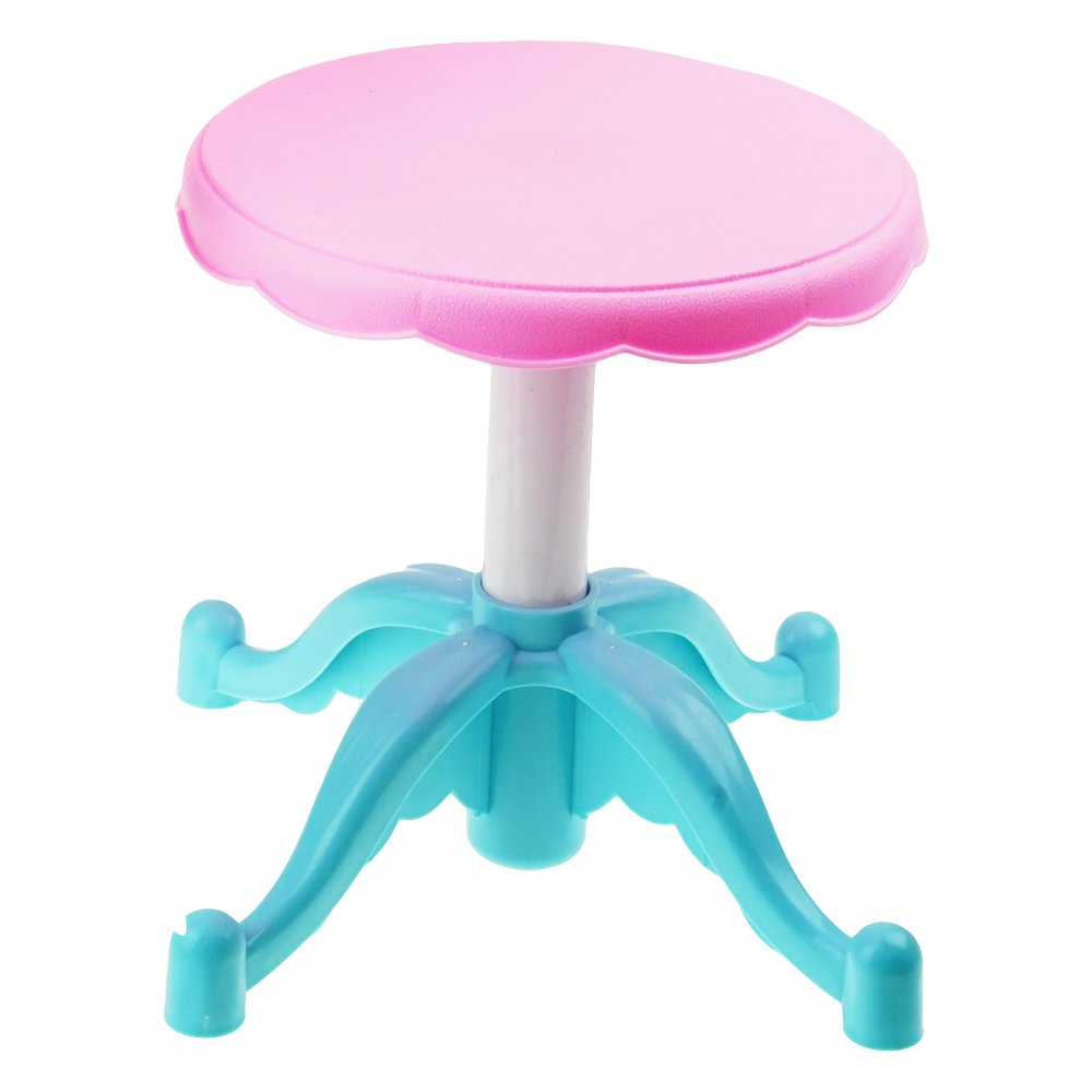 Toaletka  dla dziewczynki Lustro Fryzjer  krzesełko taboret akcesoria