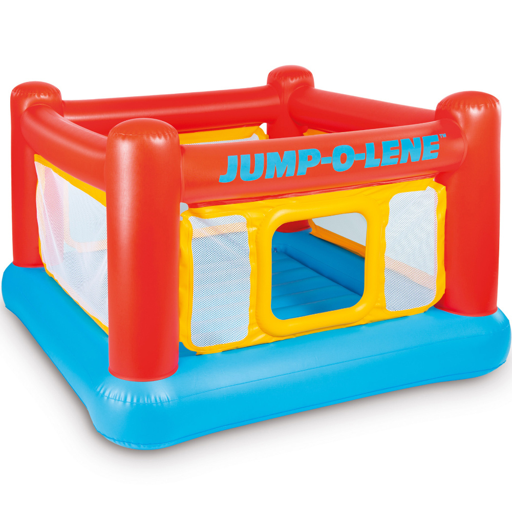 Trampolina dmuchana dla dzieci, plac zabaw, kojec Jump-O-Lene INTEX 48260