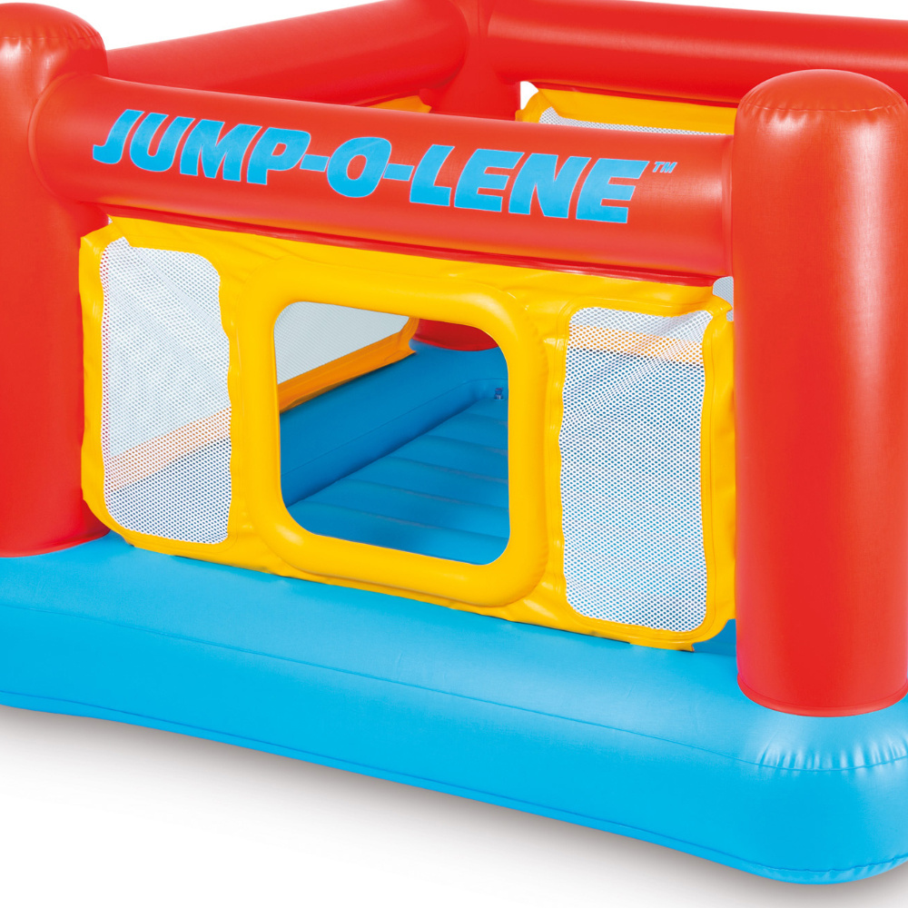 Trampolina dmuchana dla dzieci, plac zabaw, kojec Jump-O-Lene INTEX 48260