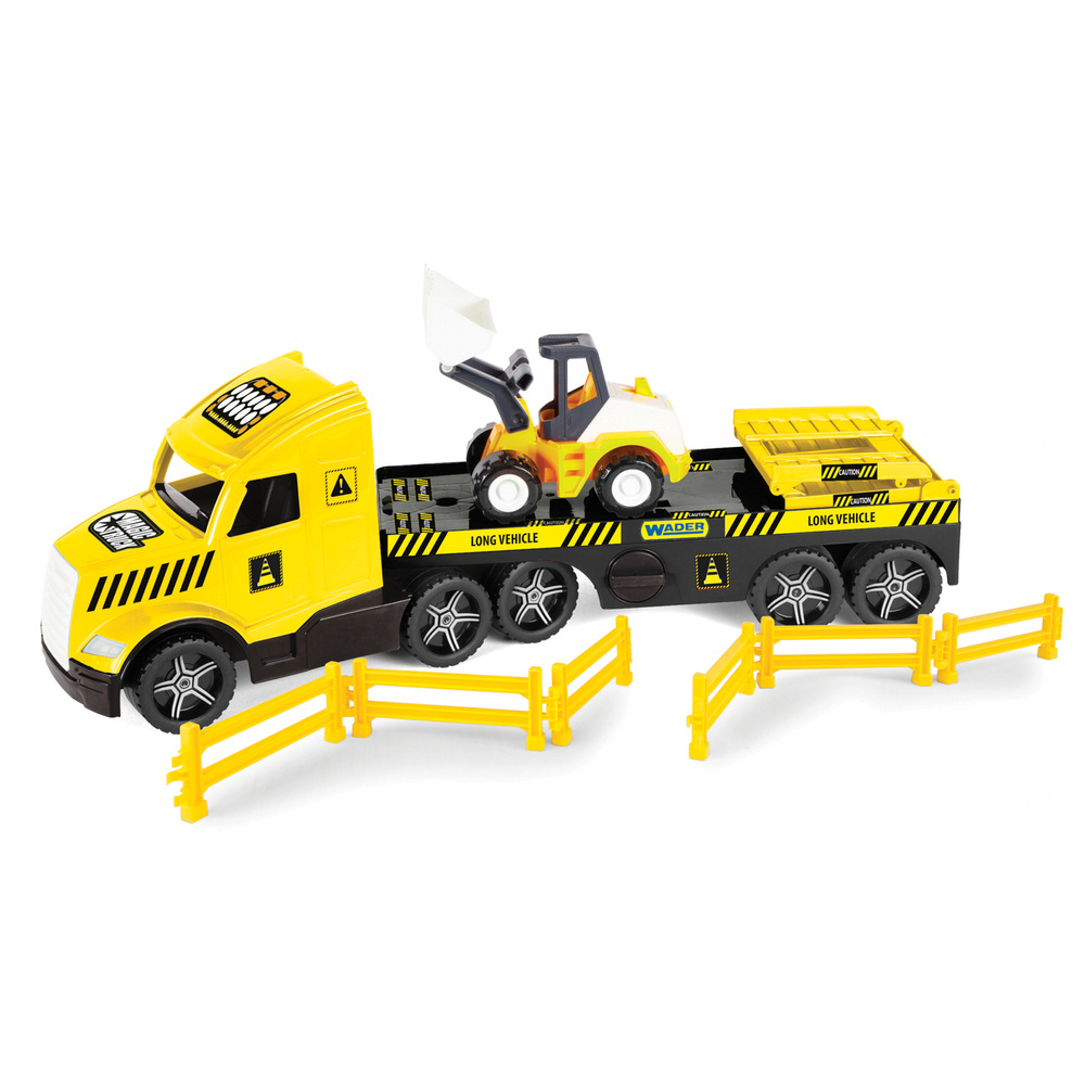 Wader Magic Truck Technic laweta ze spychaczem 36430