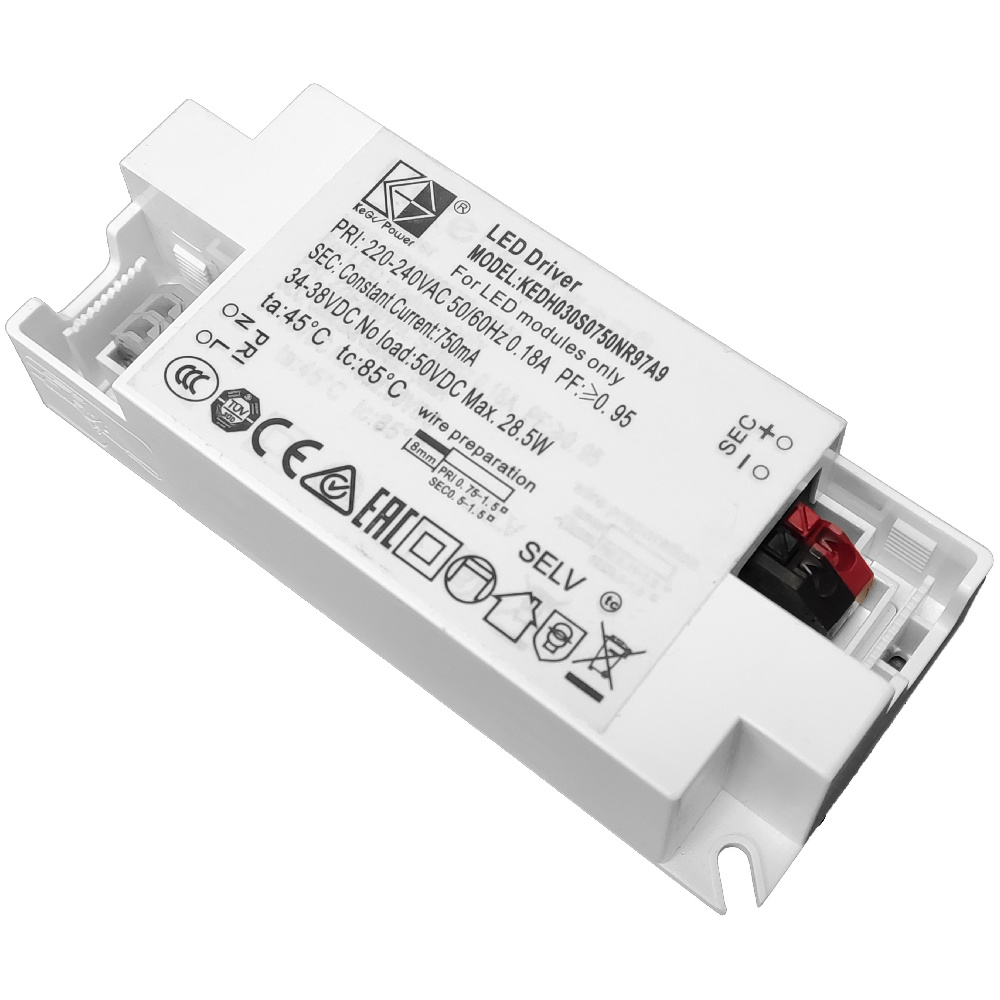 Zasilacz 28.5W 34-38V LED DRIVER 750mA KegPower