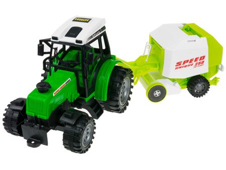 Zestaw 4 traktorów + Maszyny Rolnicze dla Małego Rolnika