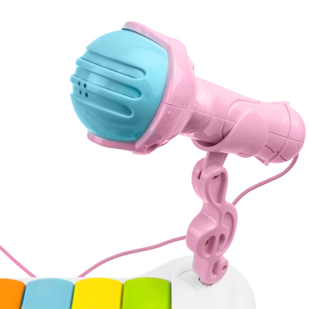 Zestaw do karaoke dla dzieci organy pianino mikrofon iBaby 