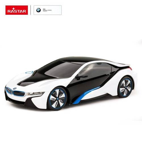 BMW I8 R/C skala1:24  Rastar 48400 samochód sterowany biały