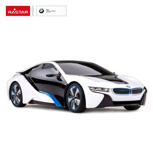 BMW I8 R/C skala1:24  Rastar 48400 samochód sterowany biały