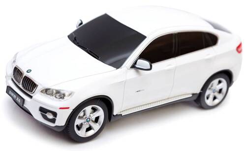 BMW X6 skala 1:24 Rastar 31700 samochód sterowany biały