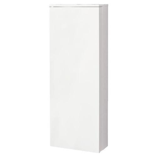 Biała szafka łazienkowa boczna do serii Milano/Lugano Fackelmann 