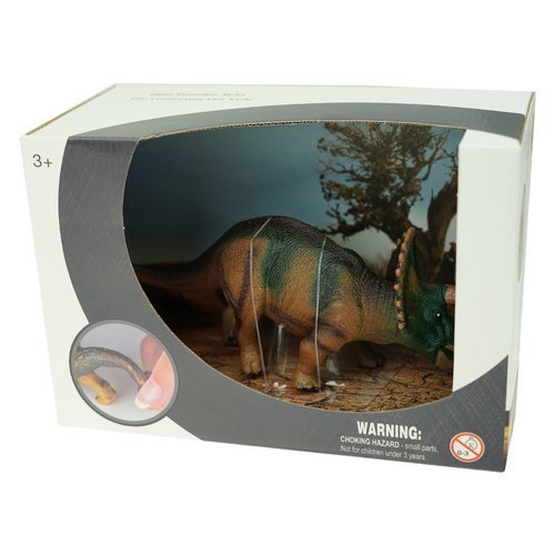 Dinozaur Triceratops figurka gumowa park jurajski