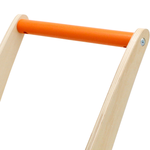 Drewniany pchacz edukacyjny z liczydłem i cymbałkami