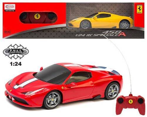 Ferrari 458 Speciale A 1:24 Rastar 71900 samochód sterowany mix kolorów