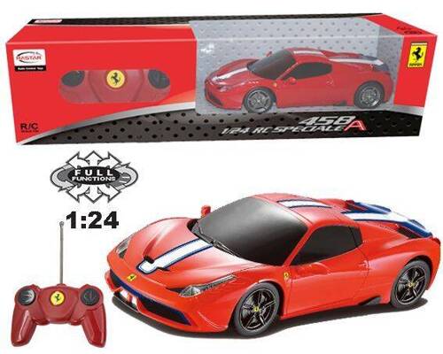 Ferrari 458 Speciale A 1:24 Rastar 71900 samochód sterowany mix kolorów