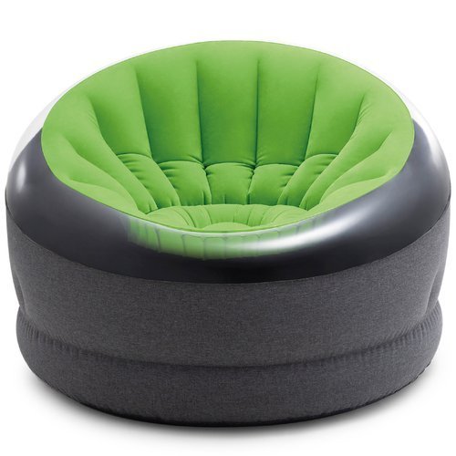 Fotel dmuchany zielony  112 x 109 x 69 cm INTEX 66582