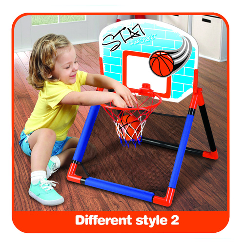 Gra zręcznościowa koszykówka 2 w 1 na drzwi i na podłogę