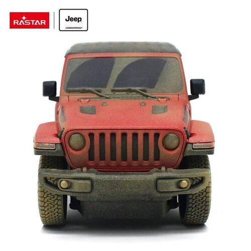 Jeep Wrangler Rubicon skala 1:24 Rastar 79500-4 samochód sterowany Muddy version