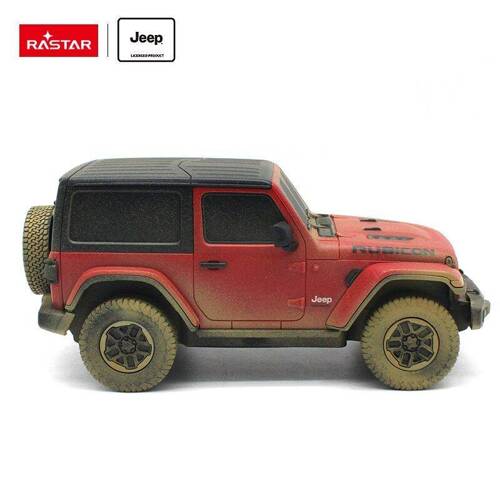 Jeep Wrangler Rubicon skala 1:24 Rastar 79500-4 samochód sterowany Muddy version