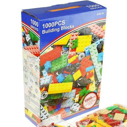 Klocki konstrukcyjne 1000 sztuk - pasują do Lego