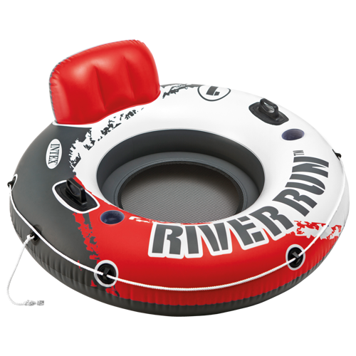 Koło do pływania fotel dmuchany River Run 56825 Intex 135 cm 2 uchwyty 