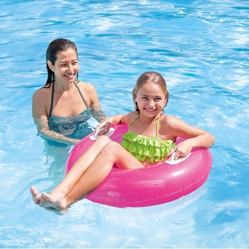 Koło plażowe o średnicy 76 cm Intex 59258 róż