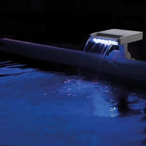 Kolorowy spryskiwacz kaskada wodna LED INTEX 28090