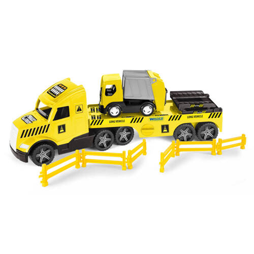 Magic Truck Technic laweta ze śmieciarką 36441 Wader