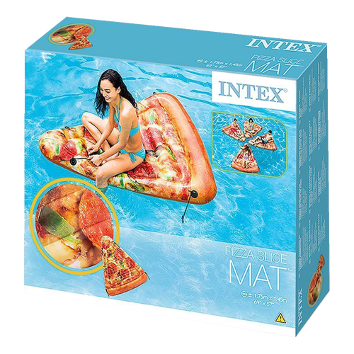 Materac do pływania Pizza Trójkątny 175x145 cm Intex 58752
