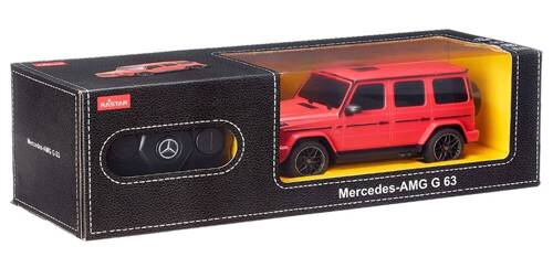 Mercedes-Benz G63 R/C skala 1:24 Rastar 95800 samochód sterowany czerwony