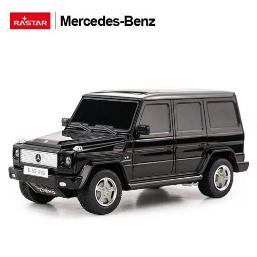 Mercedes G55 skala 1:24 Rastar 30500 samochód sterowany czarny