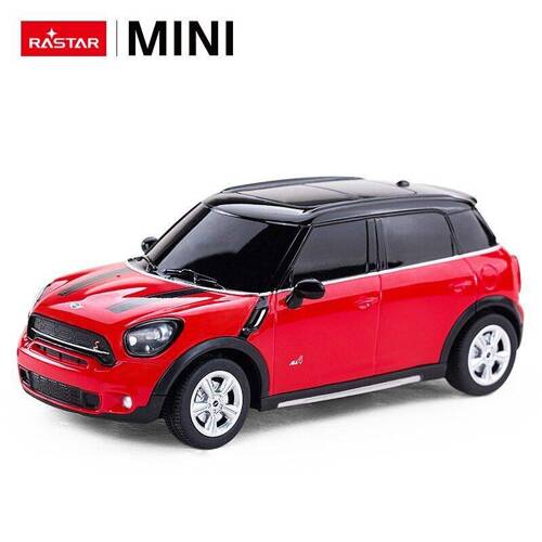 Mini Cooper S Countryman skala 1:24 Rastar 71700 samochód sterowany czerwony