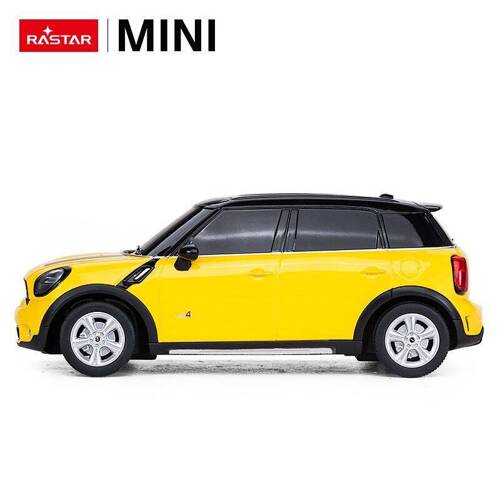 Mini Cooper S Countryman skala 1:24 Rastar 71700 samochód sterowany żółty