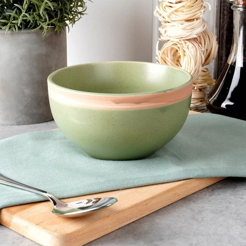 Miseczka ceramiczna zielona ARTHENA GREEN 14,5 cm, 720 ml