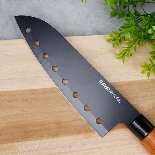 Nóż Santoku stalowy NATURE 29 cm