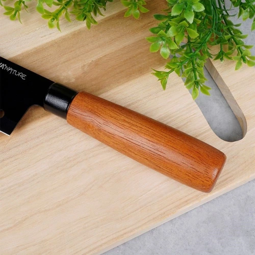 Nóż Santoku stalowy NATURE 29 cm