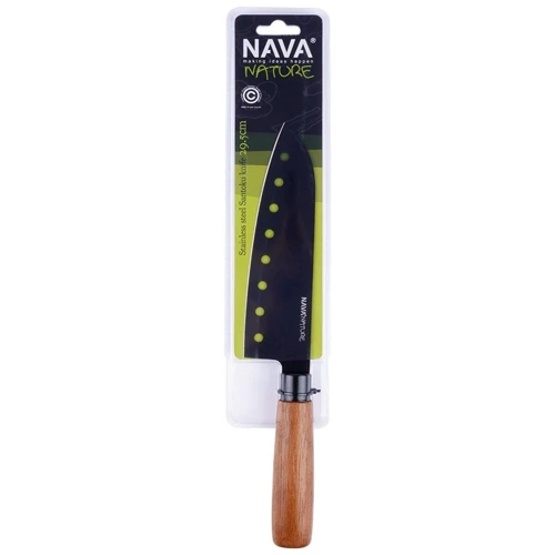 Nóż Santoku stalowy NATURE 29 cm