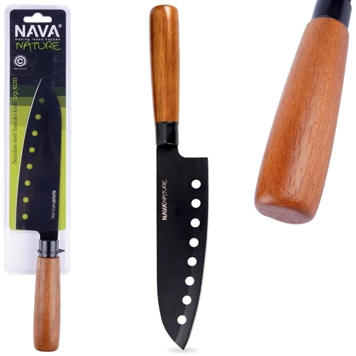 Nóż Santoku stalowy NATURE 29 cm