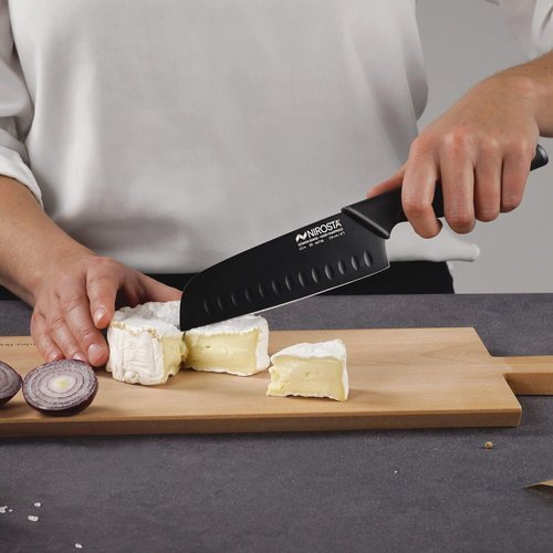 Nóż kuchenny do krojenia szefa kuchni 30/ 16 cm  santoku NIROSTA 43736