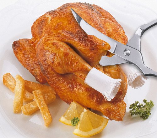 Nożyce kuchenne do drobiu kurczaka 24cm NIROSTA 48071