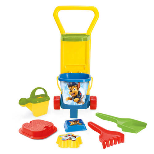 Paw Patrol zestaw wózek z kompletem do piasku na plażę  Wader 81170