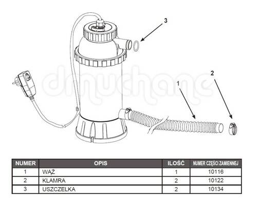 Podgrzewacz do basenu INTEX 28684