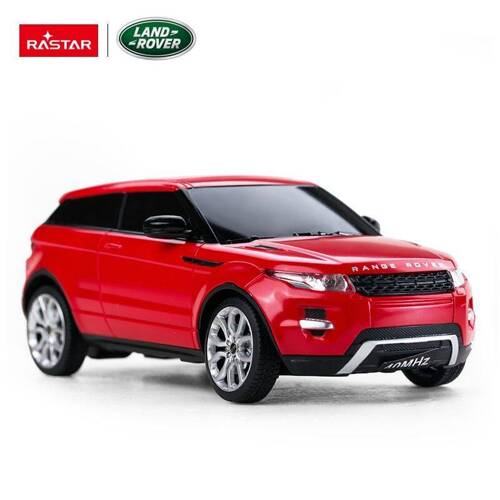 Range Rover Evoque R/C skala 1:24 Rastar 46900 samochód sterowany czerwony