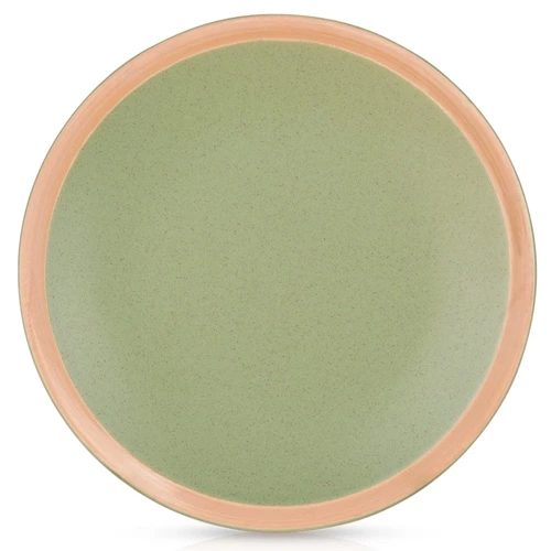 Talerz deserowy ceramiczny zielony ARTHENA GREEN 21 cm