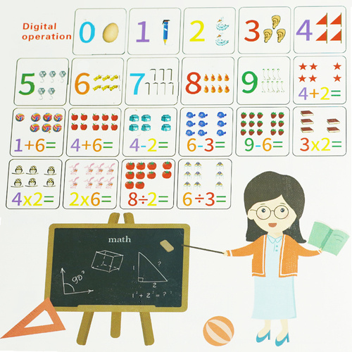 Układanka edukacyjna drewniana cyfry puzzle tangram tetris