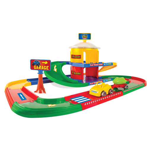 Wader Play Tracks Garage garaż 2 poziomy 53010