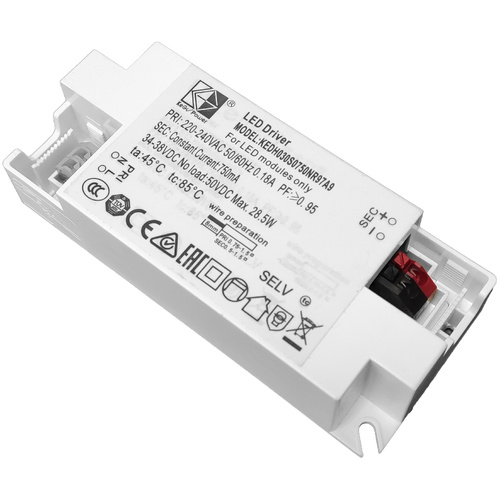 Zasilacz 28.5W 34-38V LED DRIVER 750mA KegPower