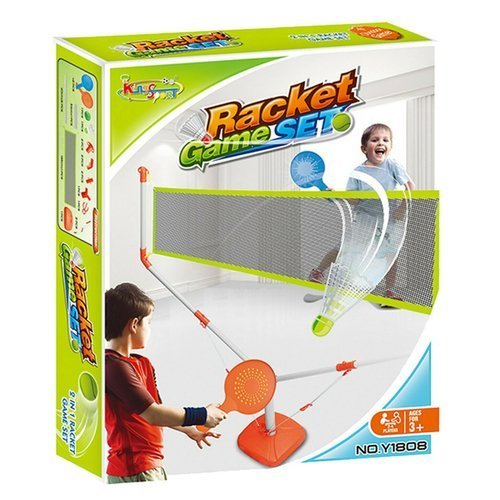 Zestaw do zabawy gry badminton rakietki + siatka